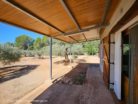 Magnífica Finca Rústica con casa de campo, a tan solo 1,5 km de la playa - TARRAGONA