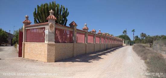 CASA CON 17.500 M2 DE TERRENO CAMPO EN ASPRILLAS - ALICANTE