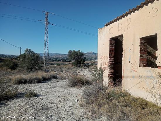 TERRENO DE 12.000 M2 CON PUNTO DE AGUA EN SAX - ALICANTE