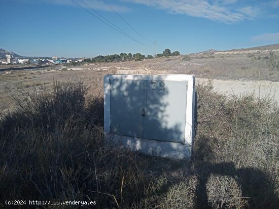 TERRENO DE 12.000 M2 CON PUNTO DE AGUA EN SAX - ALICANTE