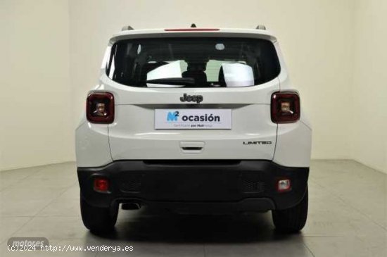 Jeep Renegade Limited 1.6 Mjet 95,6kW (130CV) 4x2 de 2021 con 35.555 Km por 23.500 EUR. en Valencia