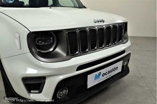 Jeep Renegade Limited 1.6 Mjet 95,6kW (130CV) 4x2 de 2021 con 35.555 Km por 23.500 EUR. en Valencia