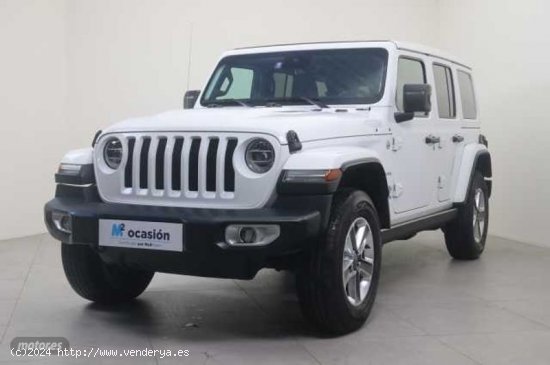 Jeep Wrangler 4p 2.2 CRD Sahara 8ATX E6D de 2020 con 38.953 Km por 52.990 EUR. en Valencia