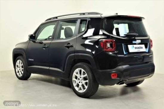 Jeep Renegade Limited 1.6 Mjet 95,6kW (130CV) 4x2 de 2021 con 43.690 Km por 23.500 EUR. en Valencia