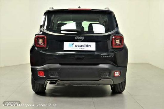 Jeep Renegade Limited 1.6 Mjet 95,6kW (130CV) 4x2 de 2021 con 43.690 Km por 23.500 EUR. en Valencia