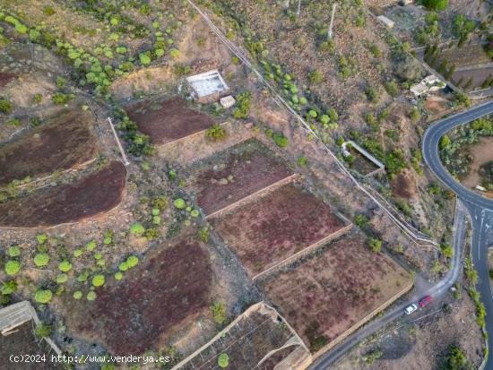 Terreno rústico en venta junto a la autopista TF-1 en Guia de Isora - SANTA CRUZ DE TENERIFE