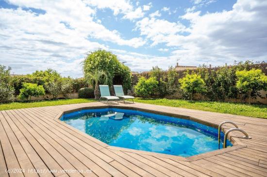 Chalet independiente con piscina y gran jardín en Pórtol, Mallorca - BALEARES