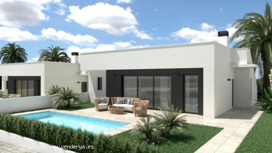  MARAVILLOSA VILLA DE 3 HABITACIONES CON GRAN JARDIN Y SOLARIUM EN CONDADO DE ALHAMA - MURCIA 