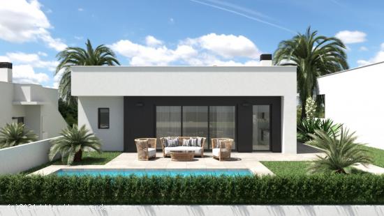 MARAVILLOSA VILLA DE 3 HABITACIONES CON GRAN JARDIN Y SOLARIUM EN CONDADO DE ALHAMA - MURCIA