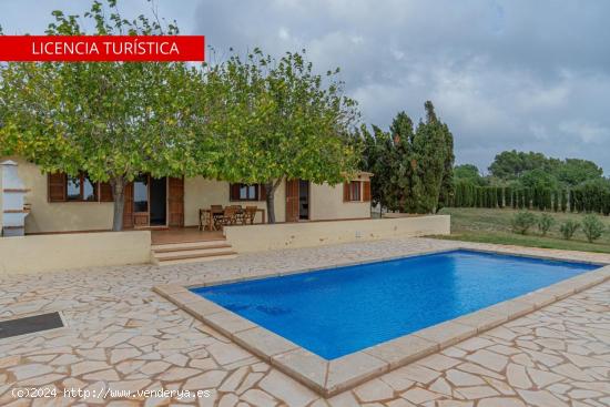  Finca rústica con licencia vacacional y piscina - BALEARES 