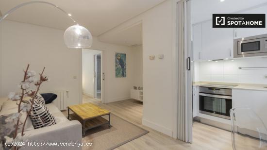 Apartamento de 1 dormitorio con aire acondicionado en alquiler cerca del Parque del Retiro - MADRID