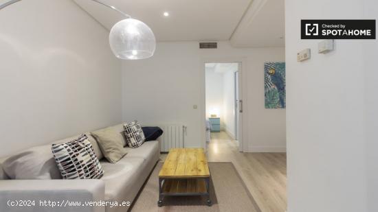 Apartamento de 1 dormitorio con aire acondicionado en alquiler cerca del Parque del Retiro - MADRID