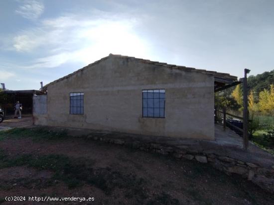 Finca con vivienda en Caseres - TARRAGONA