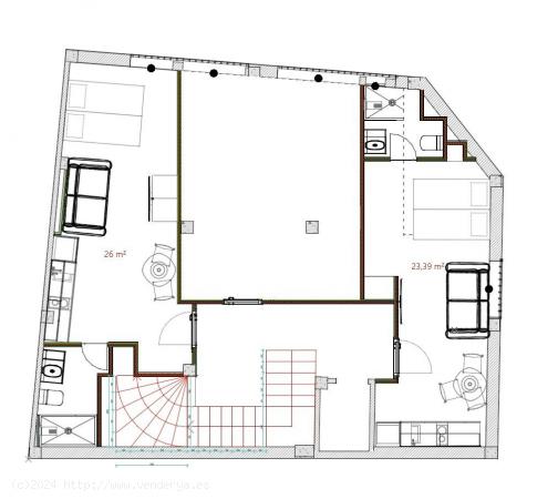 SEMISOTANOS de REFORMA INTEGRAL: Apartamentos Turísticos con Alquiler Garantizado en Guanarteme - L