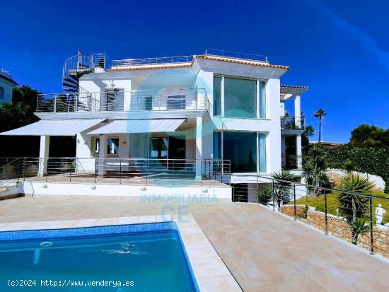 Se alquila espectacular villa de lujo con vistas al mar en Santa Ponsa