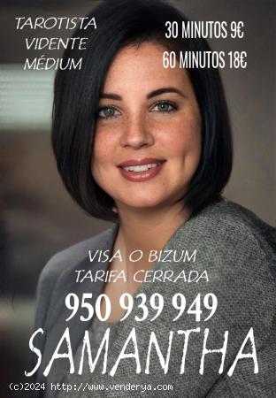  Samantha tarotista y vidente 30 minutos 9€ 