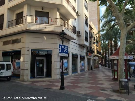 ALQUILER DE LOCAL COMERCIAL A PARTTIR DEL MES DE ENERO EN PLENO CENTRO DE ASPE - ALICANTE