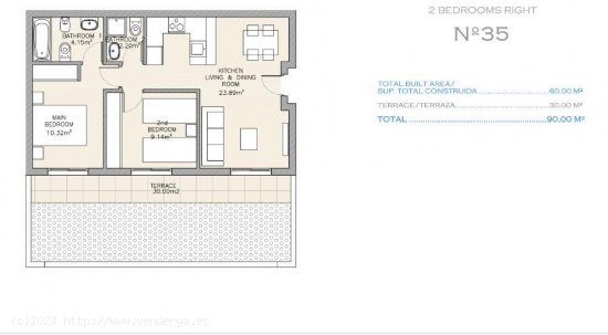 Apartamento en venta a estrenar en Águilas (Murcia)