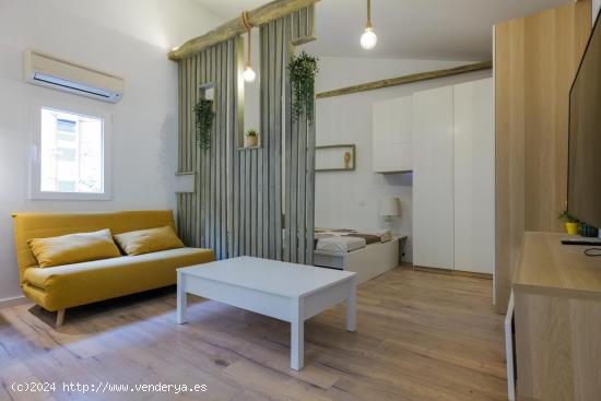 ¡Estudio en venta en la calle Peñuelas, listo para entrar a vivir! - MADRID