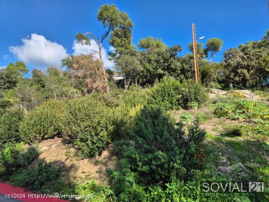 Terreno con licencia en Rectoret, Vallvidrera - BARCELONA