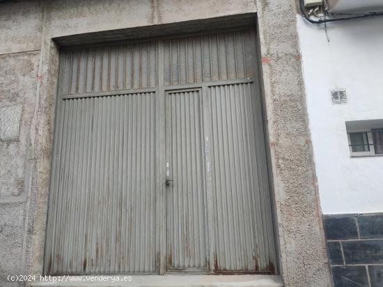 SE VENDE LOCAL-COCHERA EN ASPE EN EL BARRIO DE LA COCA - ALICANTE