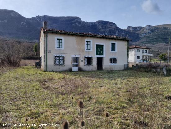 CASA DE PUEBLO CON 3900 M2 DE TERRENO URBANO - BURGOS