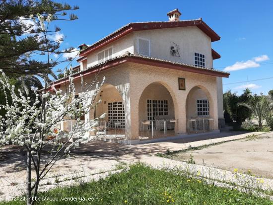  Chalet rustico en Elche, zona Llano de San José - ALICANTE 