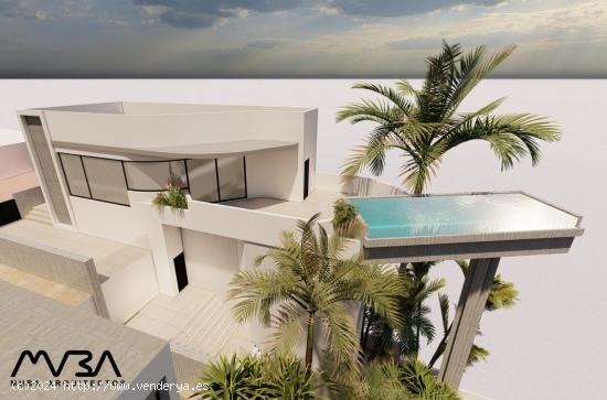 ESTRUCTURA PARA EXCLUSIVO CHALET CON PISCINA FLOTANTE EN BOLNUEVO - REF 1167 - MURCIA