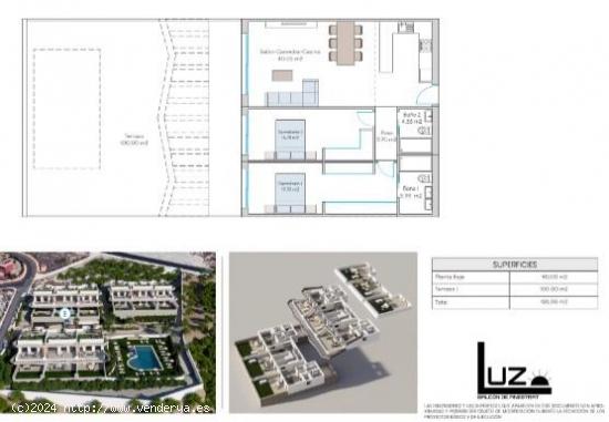 18 BUNGALOWS EN EL BALCÓN DE FINESTRAT 3 BLOQUES - ALICANTE