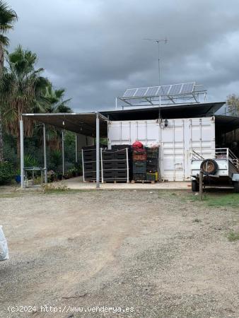 Finca rústica en Águilas con arbolado y casa prefabricada - MURCIA