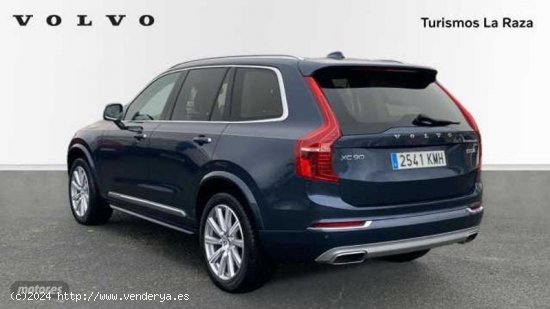 Volvo XC 90 XC90 D5 AWD Inscription B 7 asientos de 2018 con 127.464 Km por 36.900 EUR. en Sevilla