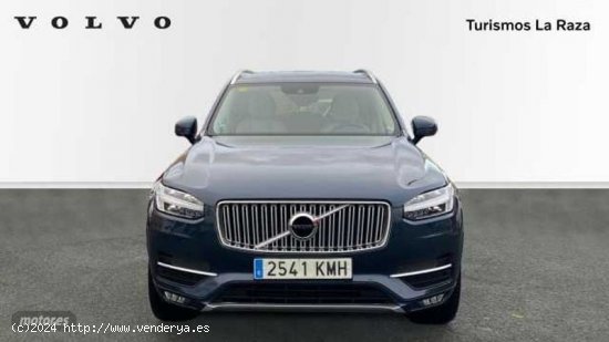 Volvo XC 90 XC90 D5 AWD Inscription B 7 asientos de 2018 con 127.464 Km por 36.900 EUR. en Sevilla