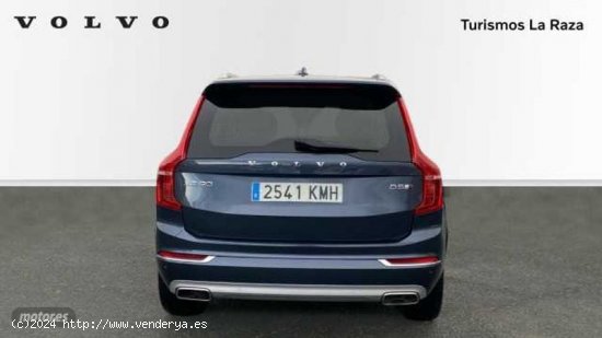 Volvo XC 90 XC90 D5 AWD Inscription B 7 asientos de 2018 con 127.464 Km por 36.900 EUR. en Sevilla