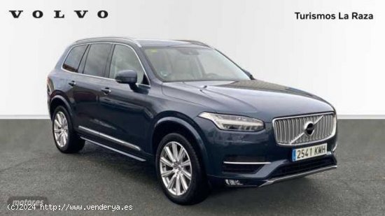 Volvo XC 90 XC90 D5 AWD Inscription B 7 asientos de 2018 con 127.464 Km por 36.900 EUR. en Sevilla