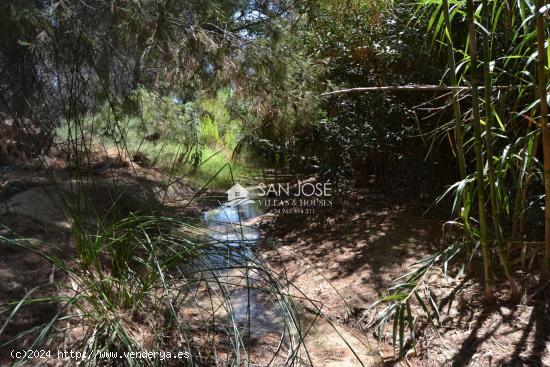 SE VENDE CASA CUEVA CON TERRENO JUNTO AL RÍO CHÍCAMO - MURCIA