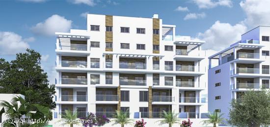 RESIDENCIAL DE APARTAMENTOS DE OBRA NUEVA EN MIL PALMERAS - ALICANTE