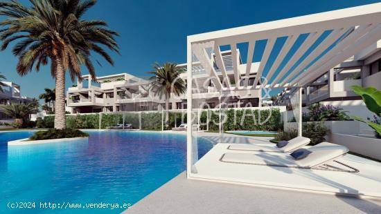  RESIDENCIAL DE OBRA NUEVA CONSTRUCCIÓN DE APARTAMENTOS BUNGALOW EN LOS BALCONES - ALICANTE 