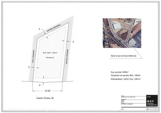  VENTA SUELO URBANO INDUSTRIAL EN BETERA - VALENCIA 