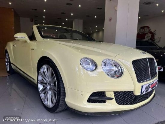 Bentley Continental W12 Gt Convertible Speed 635 de 2015 con 40.000 Km por 129.900 EUR. en Barcelona