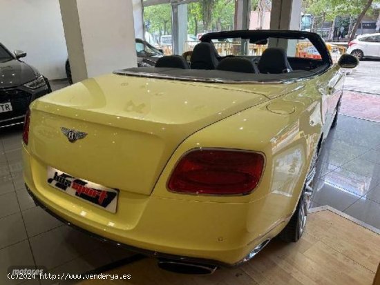 Bentley Continental W12 Gt Convertible Speed 635 de 2015 con 40.000 Km por 129.900 EUR. en Barcelona