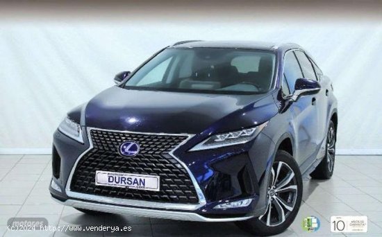  Lexus RX 450h 2.5 Executive de 2020 con 70.429 Km por 49.900 EUR. en Madrid 