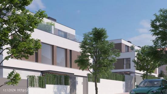 OBRA NUEVA. Pozuelo de Alarcón (Madrid) _V4. 4 Chalets pareados en venta en Severo María Agustín,