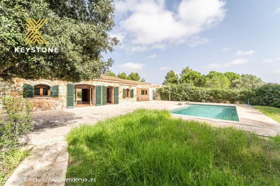 Mágica finca con piscina en Porreres - BALEARES