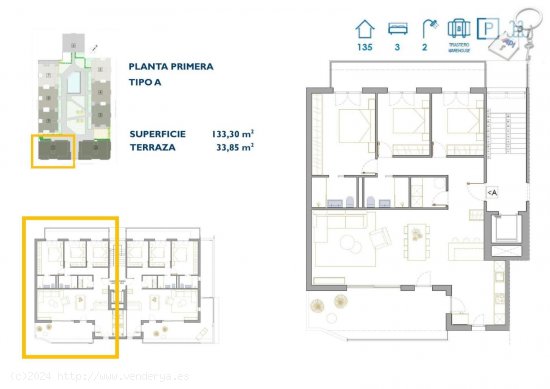 Apartamento en venta a estrenar en San Pedro del Pinatar (Murcia)