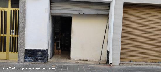  SE VENDE LOCAL ,SIRVE COMO TRASTERO ,CERCA PLAZA MANILA - ALICANTE 