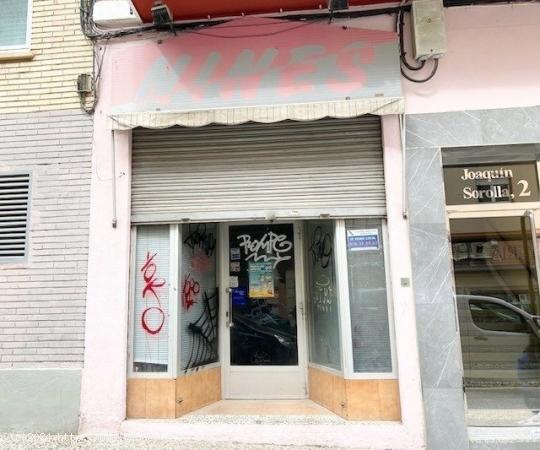  VENTA DE LOCAL COMERCIAL EN SECTOR SAN JOSÉ - C/ JOAQUIN SOROLLA - ZARAGOZA 