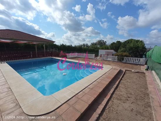 CASA CON TERRENO, GARAJE Y PISCINA EN EL HIGUERON - CORDOBA