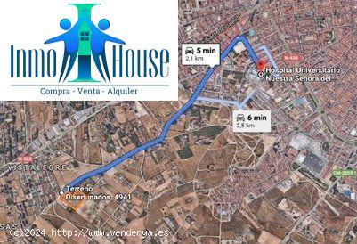 Inmohouse vende Terreno urbanizable en Albacete capital. - ALBACETE