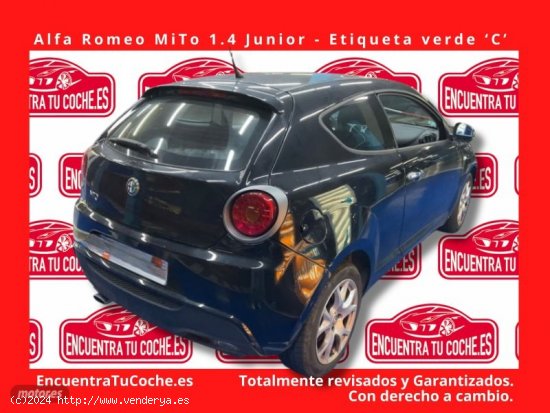 Alfa Romeo Mito MiTo 1.4 Junior de 2010 con 119.901 Km por 6.800 EUR. en Tarragona