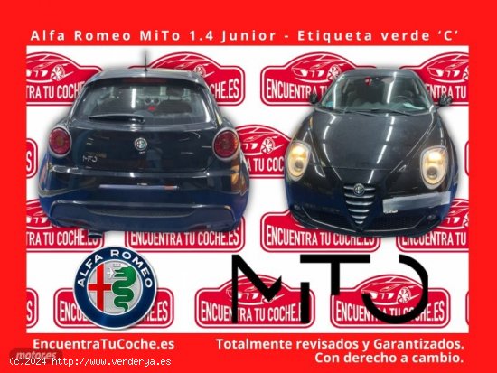 Alfa Romeo Mito MiTo 1.4 Junior de 2010 con 119.901 Km por 6.800 EUR. en Tarragona